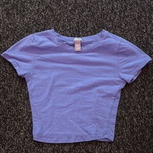 Casual Purple T-Shirt